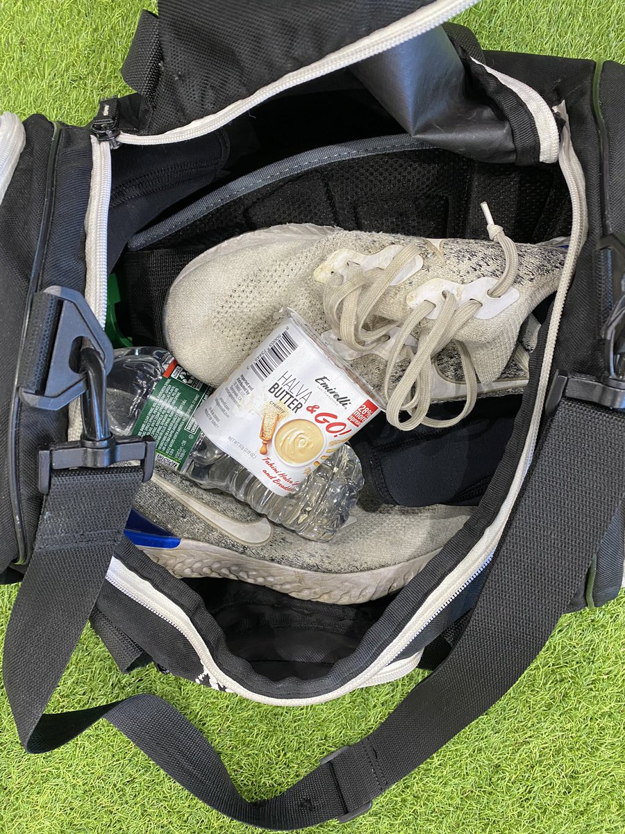 We love receiving photos of our products in the wild! Our Halva &amp; Go makes a great after workout snack. 💪