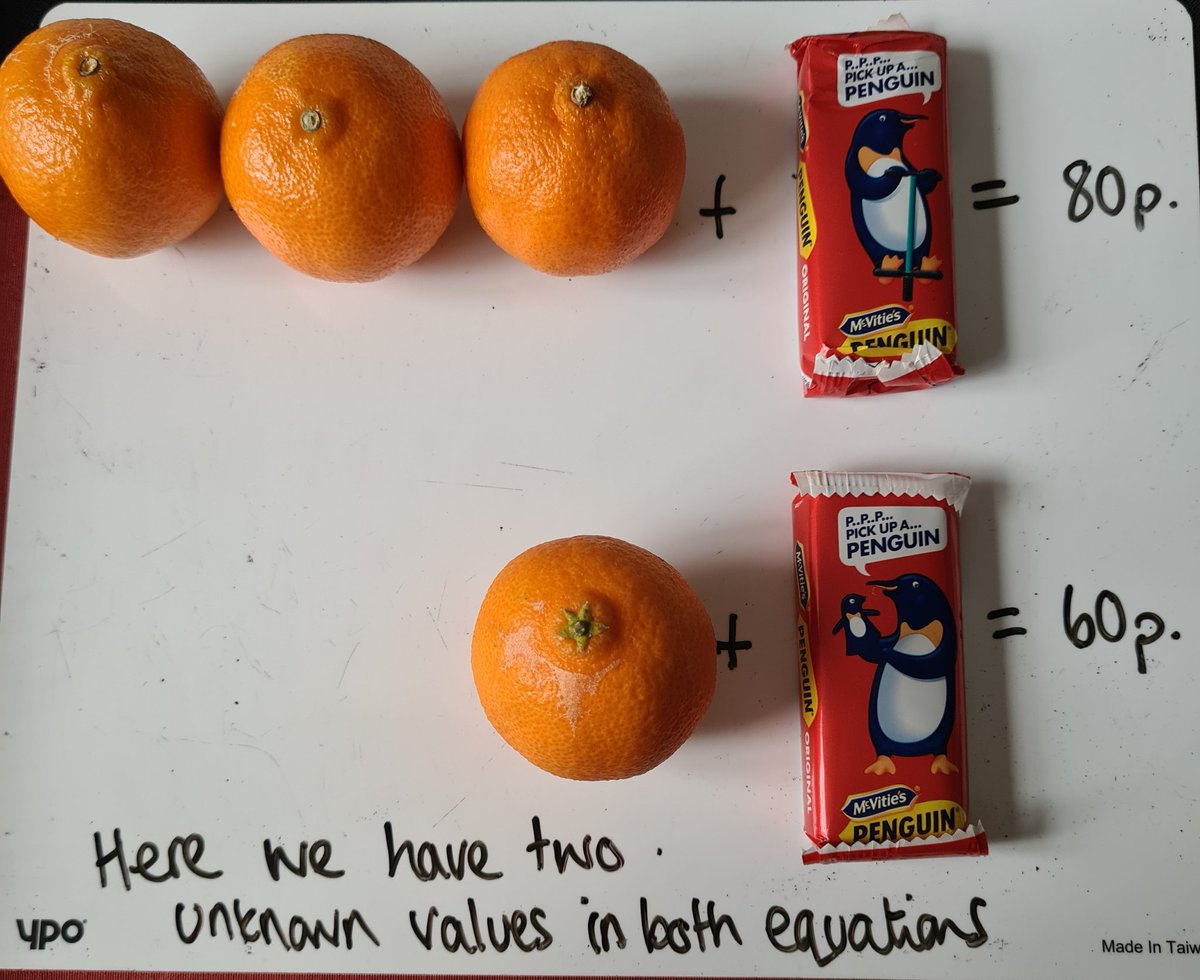 angeliquemaths's tweet photo. When simultaneous equations become real... visual and meaningful ideas can make the world of difference!
#teachergoals #deeplearning #mathsteachingideas
@BrinsworthAcad https://t.co/fqBeSxb7So