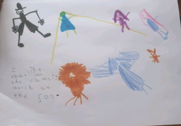 UptonWestleasch's tweet photo. One of #WestleaWillowY1 tasks this week was to find out about the day @chesterzoo opened in 1931. We listened the information and then drew and labelled our favourite part. @LearnatCZ #WestleaHistory #WestleaHomeLearning https://t.co/zCjmjaYcwb