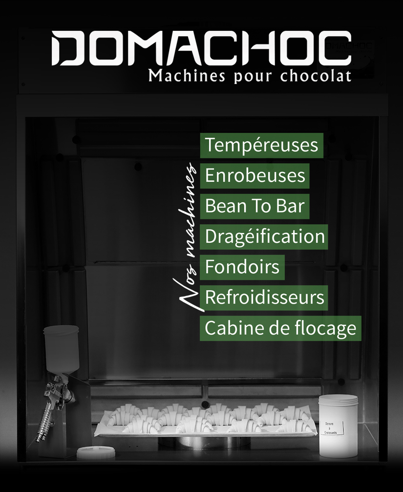 Domachoc's tweet photo. Nous vous conseillons dans le choix de vos machines en fonction de votre laboratoire (agencement et surface) ainsi que de votre budget. 

Prenez contact par mail : contact@domachoc.fr

#domachoc #machinespourchocolat #tempereuse #enrobeuse #dragediere #beantobar #cabinedeflocage https://t.co/5rFp4Aa1Sd