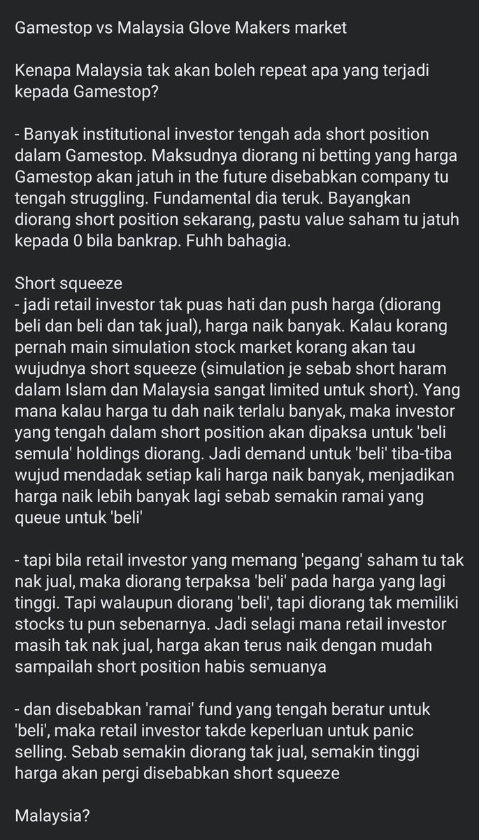 Apa akan jadi seterusnya? Saya tak pasti. Apa jadi dekat pelabur yang tersangkut dekat pucuk? Adakah kerajaan akan masuk campur? Kisah ini belum berakhir.Boleh jadi benda sama dekat Malaysia, sangat sukar nak berlaku. Boleh baca ulasan rakan saya.