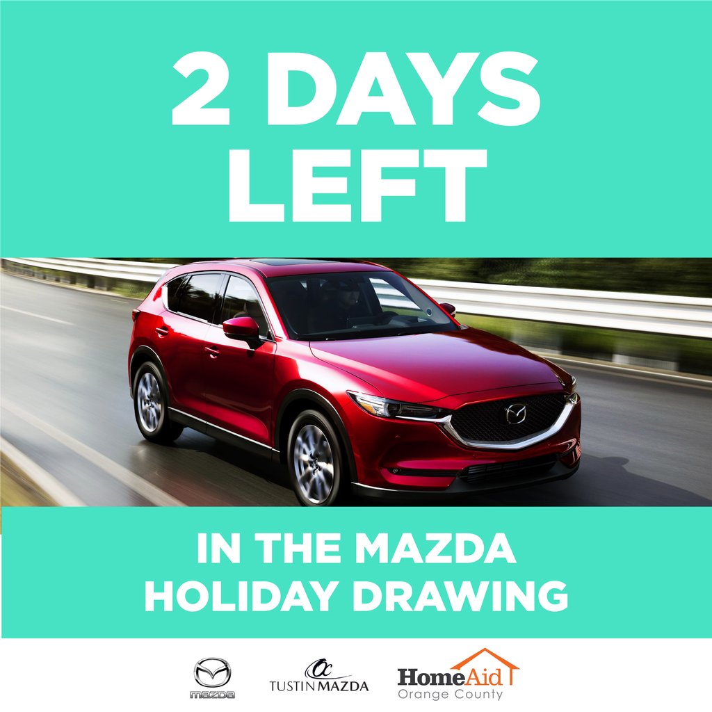 homeaidoc's tweet photo. Have you entered the drawing yet? ENTER HERE: https://t.co/YUWxIa8a2M
#tustinmazda #mazdacx5 #mazdatouring #HomeAidOC #EndHomelessnessOC #Homelessness #HelpTheHomeless #OrangeCountyHomelessness #Housing #NonProfit #HomelessAwareness #HomelessOutreach https://t.co/2CICnLuSFn