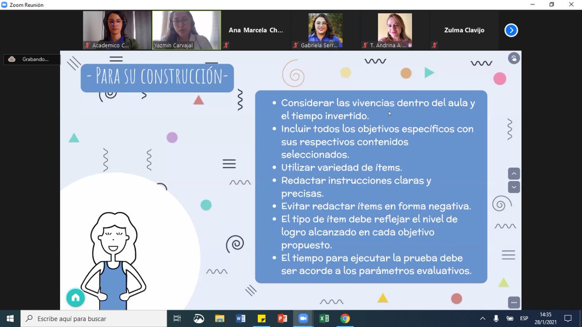 edutechca's tweet photo. Ayer se impartió el taller de ¿CÓMO EVALUAR EL APRENDIZAJE A DISTANCIA EN LÍNEA DE MANERAINTERACTIVA?
Les compartimos algunos de los momentos del taller, esperamos poder seguir impartiendo estos talleres y ayudarlos con el uso de las herramientas!  💪
#EduTechCA #edutech_events https://t.co/WOKx1ARNL9