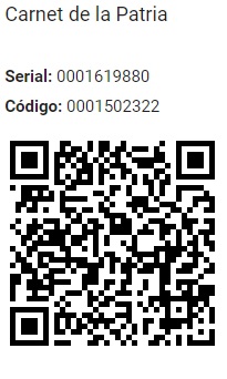 jr2903's tweet photo. @CarnetDLaPatria Camaradas de MSV por favor ayúdenme mi mamá perdido el beneficio de hogares x error elimino hogares de la patria y desea recuperarlo x favor ayuden a mi mamá está preocupada que se equivocó, céd de identidad 15442090. pueden escanearla Bendiciones. https://t.co/4DpyFlMC0m