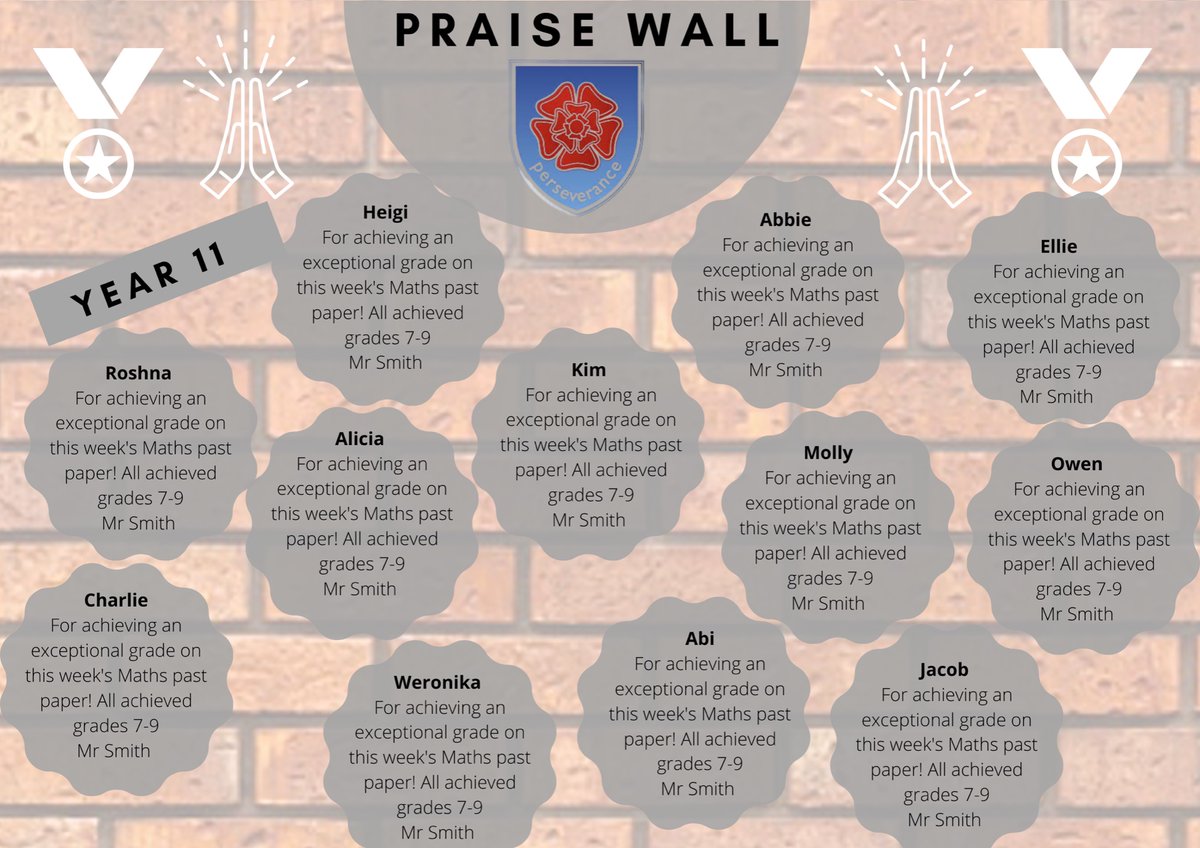 PHSRecognition (@phsrecognition) on Twitter photo This weeks praise wall. WELL DONE  year 11 ππππ
<a href="/PenkethSchool/">Penketh High School</a>
  
<a href="/PhsPupil/">PHSPupilPress</a> This weeks praise wall. WELL DONE  year 11 ππππ
<a href="/PenkethSchool/">Penketh High School</a>
  
<a href="/PhsPupil/">PHSPupilPress</a>