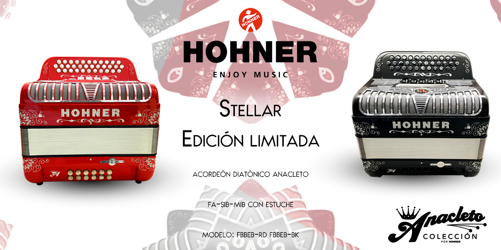 Grupo Veerkamp Música (@veerkamp) on Twitter photo 🚨 ¡No te quedes sin el tuyo! 🚨
👉 El acordeón Stellar de <a href="/Hohner_Acordeon/">Hohner Acordeones</a> es edición limitada 🤯:
☑ Hecho a mano en Italia.
☑ Voces Manetti.
☑ Sólo se fabricaron 100.
📌 Disponible en Veerkamp online: bit.ly/36mWtVF
#JuntosHaciendoMúsica 🎶 🚨 ¡No te quedes sin el tuyo! 🚨
👉 El acordeón Stellar de <a href="/Hohner_Acordeon/">Hohner Acordeones</a> es edición limitada 🤯:
☑ Hecho a mano en Italia.
☑ Voces Manetti.
☑ Sólo se fabricaron 100.
📌 Disponible en Veerkamp online: bit.ly/36mWtVF
#JuntosHaciendoMúsica 🎶