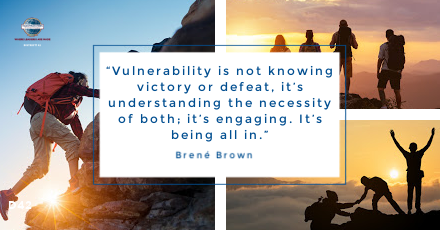 “Vulnerability is not knowing victory or defeat, it’s understanding the necessity of both; it’s engaging. It’s being all in.” ~ Brené Brown

Learn more: d42tm.org

#Toastmasters #Leadership #MasterTheSkill