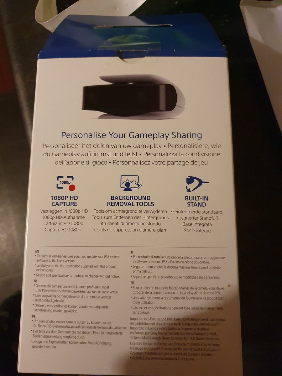 Fatal_Dubst3p's tweet photo. Its arrived #ps5 #ps5camera https://t.co/mECVMyexwZ