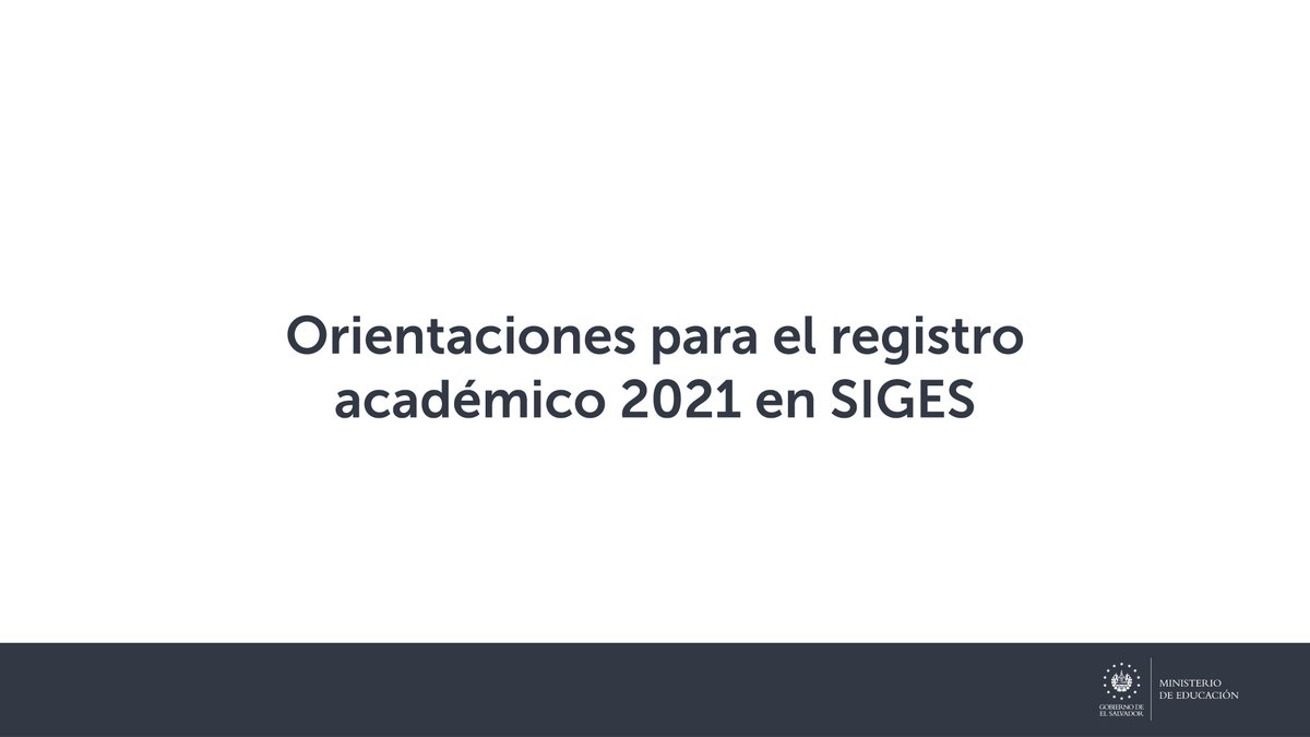 En el marco de la Continuidad Educativa para el año 2021, se indica a directores, docentes y encargados de registro académico de centros educativos públicos y privados: