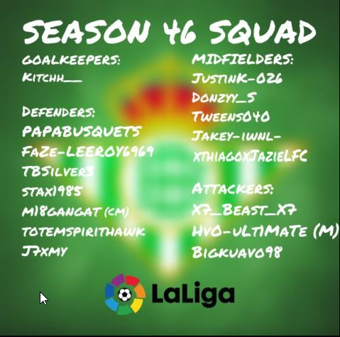 VFL_RealBetis's tweet photo. Im happy to announce the Real Betis team for s46 in the VFL, thanks @xDanRP for the GFX. Looking forward to hopefully having a positive start to the season. @TheVFL_ @TheVFLPlayerHub https://t.co/IH9x0BlUPy