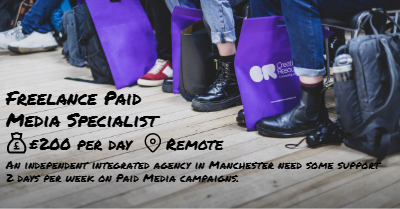 CRLiveJobs's tweet photo. If you'd like to discuss more about this role, get in touch: 
☎️ 0161 477 3221 
📩 mail@creativeresource.co.uk 
Or click the link below to be taken straight to the vacancy where you can apply👍 https://t.co/gZ1ae2eAEn https://t.co/RekqqCMW6y