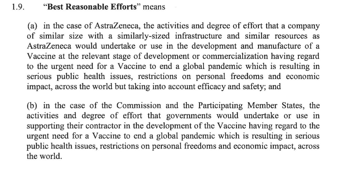 Definition of Best Reasonable Efforts. Courts in England and Wales have concepts of Best Efforts and Reasonable Efforts. This seems to have been compromise. Critically, AZ only needs to put comparable effort to other similar companies. 4/