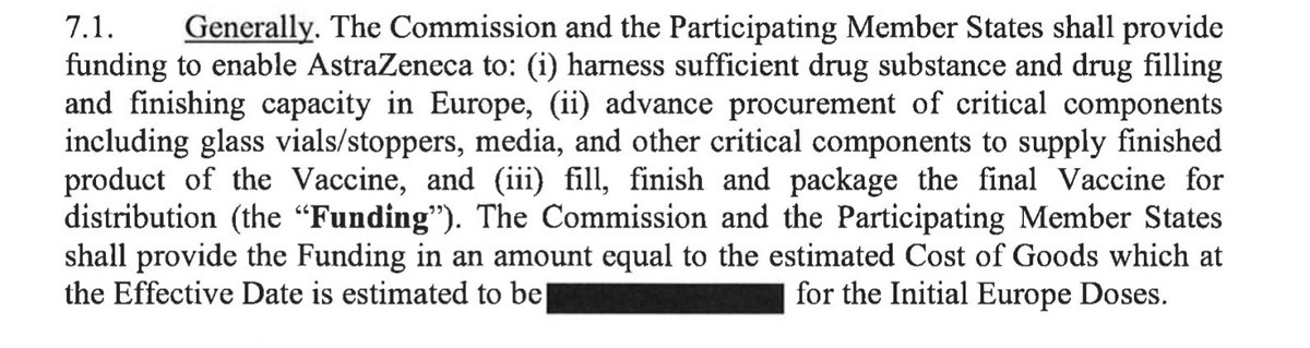The EU’s funding is not for the R&D, but purely for the manufacture and supply. So the moral argument put forward by some EU officials does not apply to the AZ case. 8/