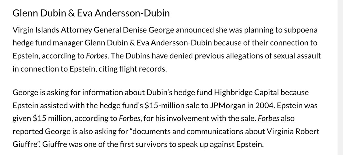 Wonder if the drain is clogging from the swamp yet. https://filmdaily.co/obsessions/true-crime/epstein-family-indicted