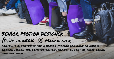 CRLiveJobs's tweet photo. If you'd like to discuss more about this role, get in touch: 
☎️ 0161 477 3221 
📩 mail@creativeresource.co.uk 
Or click the link below to be taken straight to the vacancy where you can apply👍 https://t.co/wDg3awEc7O https://t.co/hoGLgaz41l