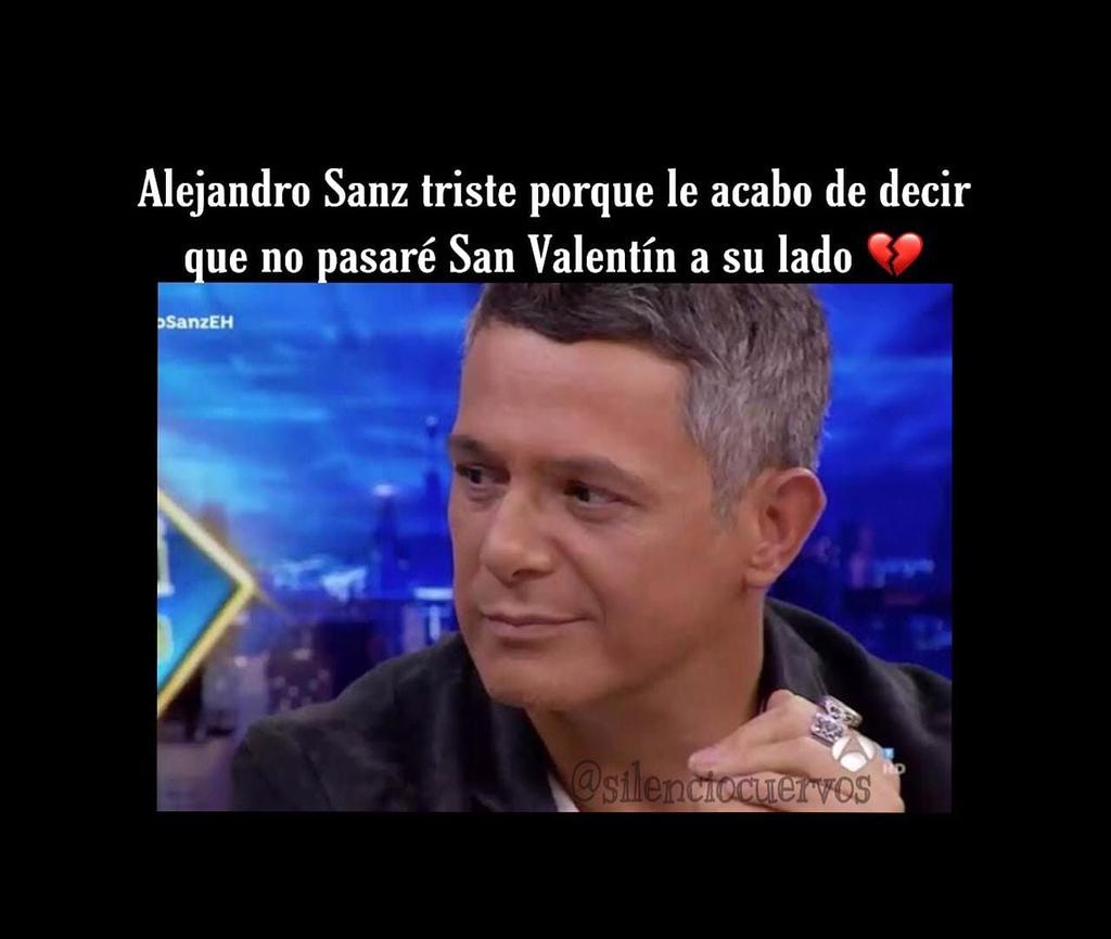 Viernes de humor 🙃  ¿Cuáles son tus planes ? #SanValentín ❤️  <a href="/alejandrosanz/">Alejandro Sanz</a> 😂 <a href="/silenciocuervos/">silenciodeloscuervos</a>
#Humor #CuerviPower #DíasQueCuentan #ConAmorEsPosible #Ánimo #JuntosSomosMásFuertes