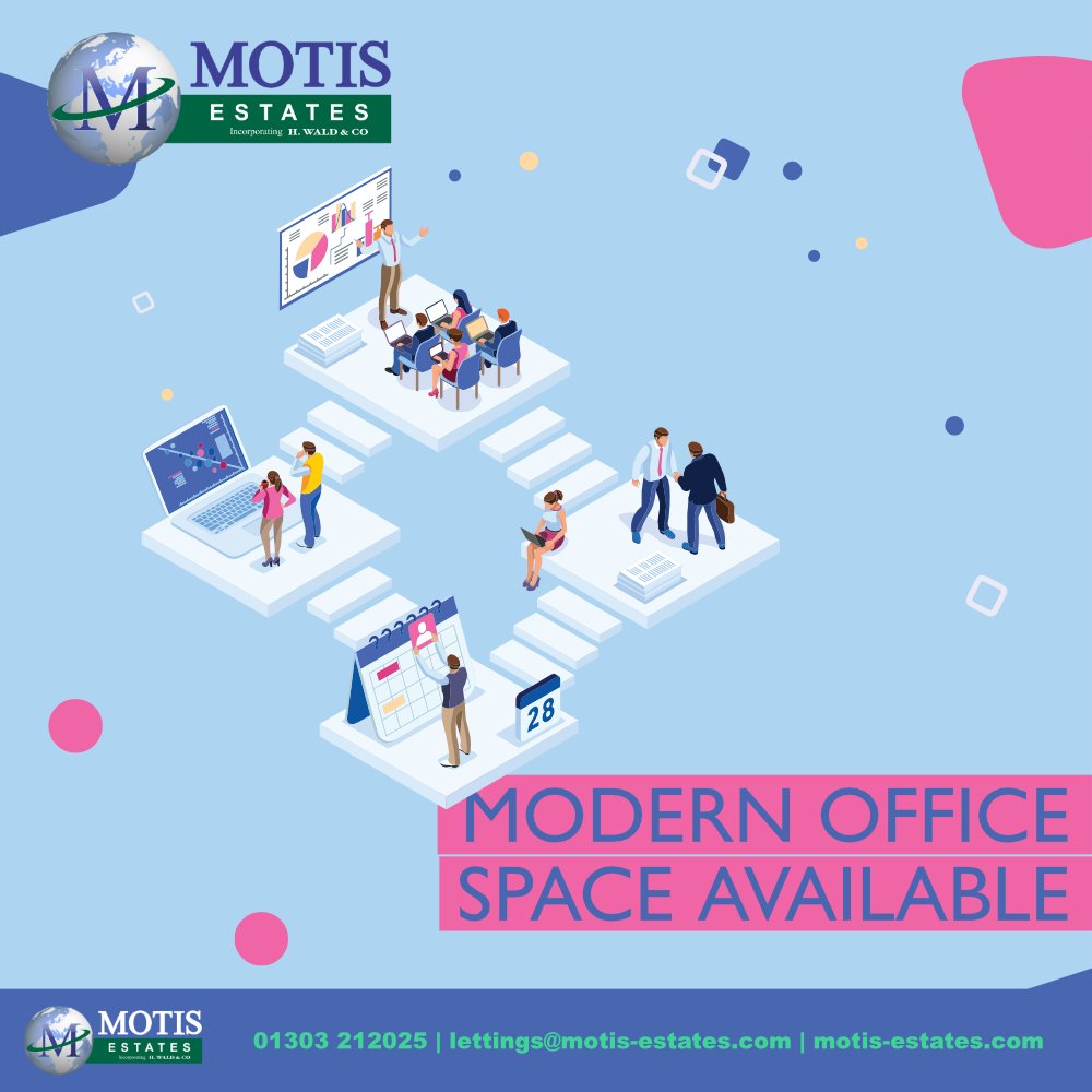MBC, Cheriton have modern #office solutions to suit your business needs. With ample free parking included, air conditioning, and LED lighting throughout. Energy Performance Certificate: C (72) 📞 01303 212025 📧lettings@motis-estates.com 💻 zcu.io/t5W9 #folkestone
