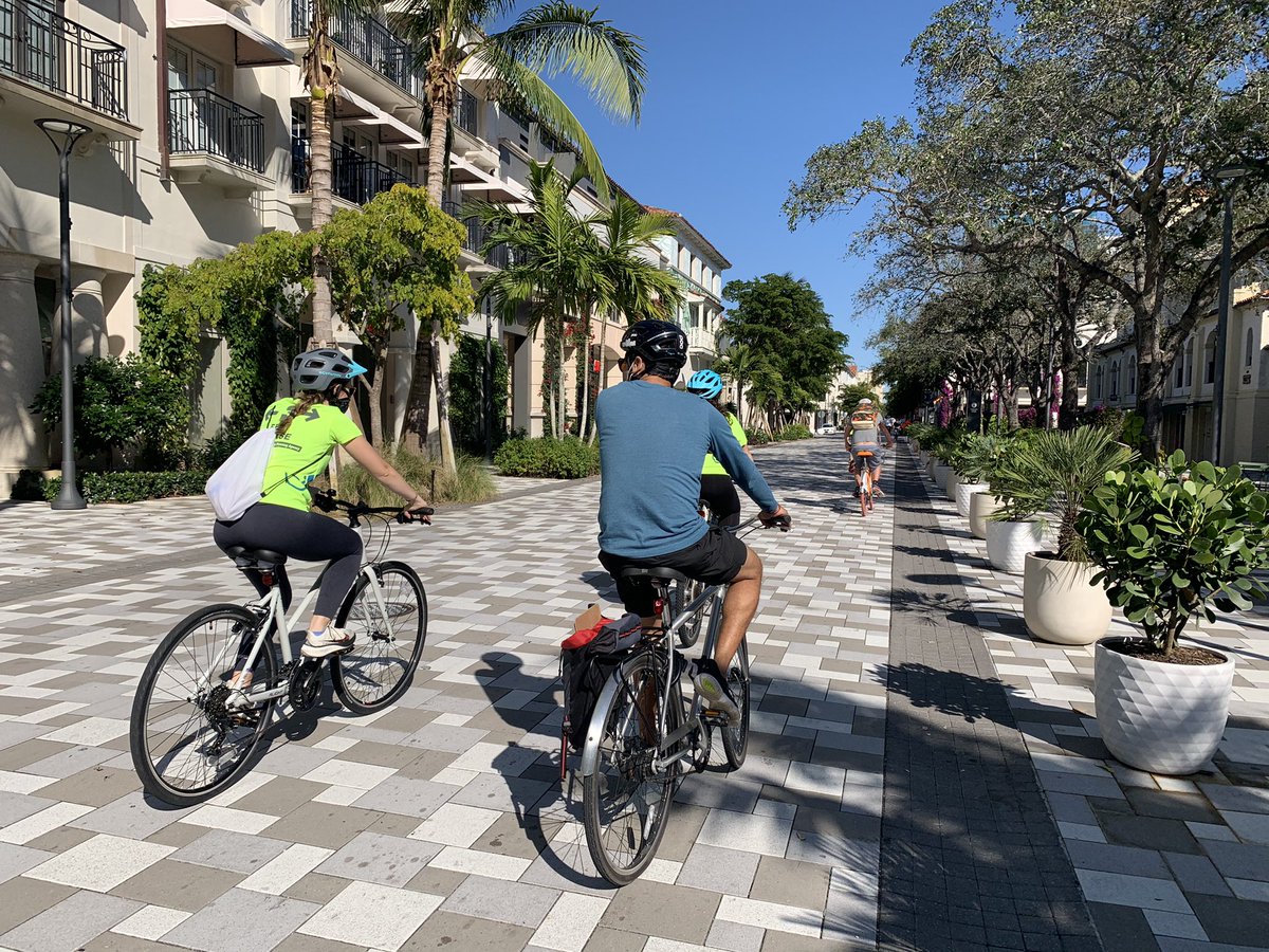 MPOHannah's tweet photo. Such a scenic ride yesterday in @westpalmbch to kick off #SafeStreetsSummit! https://t.co/WDlTklrdsA