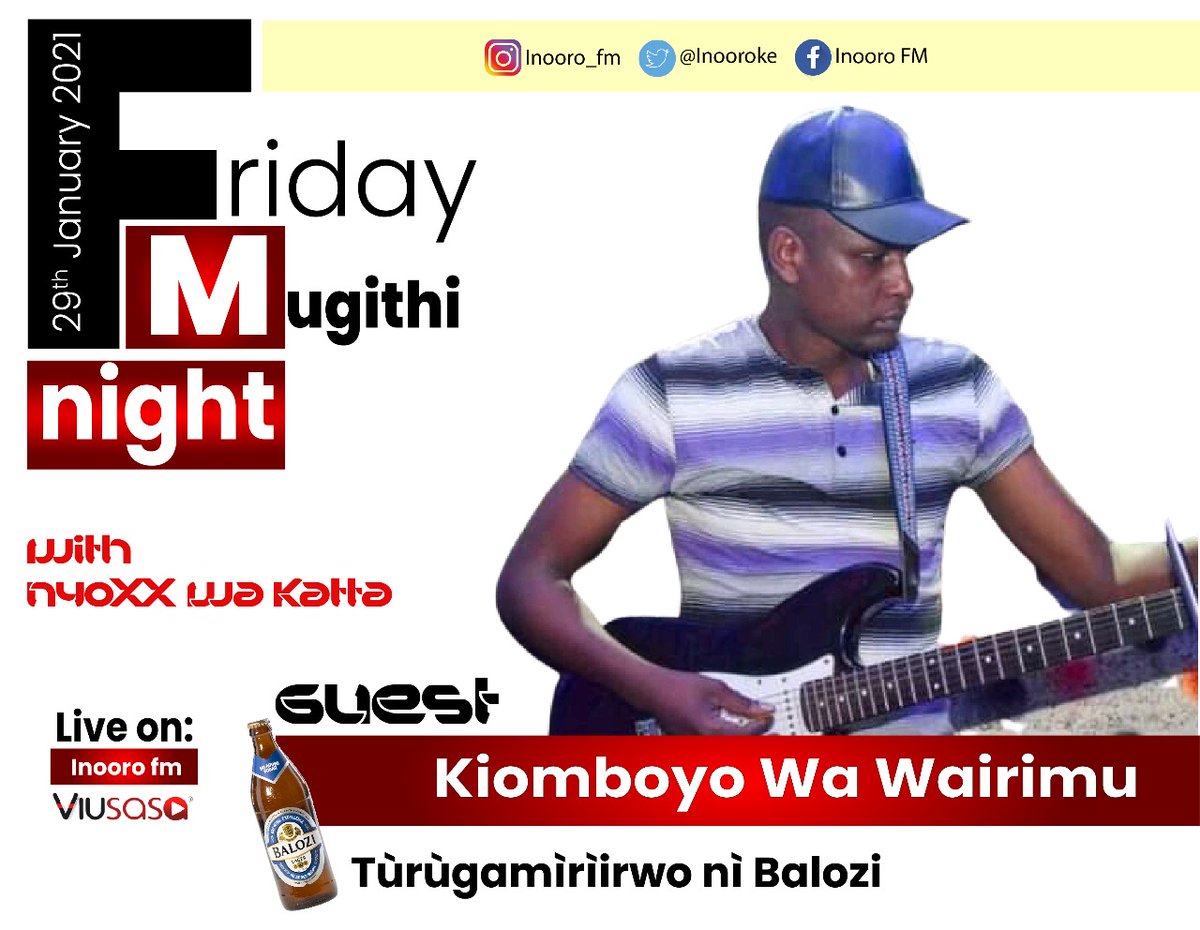 #Inoorofmfridaymugithinight na @nyoxxkatta... Nìwìharìirie tùthùngùthe tumagarìtio nì #Brewingwithexcellence na #Balozi