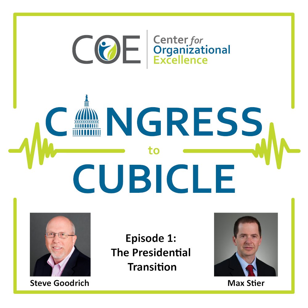 Did you miss Episode 1 of Congress to Cubicle featuring <a href="/MaxStier/">Max Stier</a> of <a href="/publicservice/">The Partnership (@ourpublicservice.bsky.social)</a>? Watch it here! lnkd.in/g_nGUJd
Make sure to subscribe to our YouTube page in order to be the first to know when the next episode airs!
#COEC2C #federalworkforce #presidentialtransition