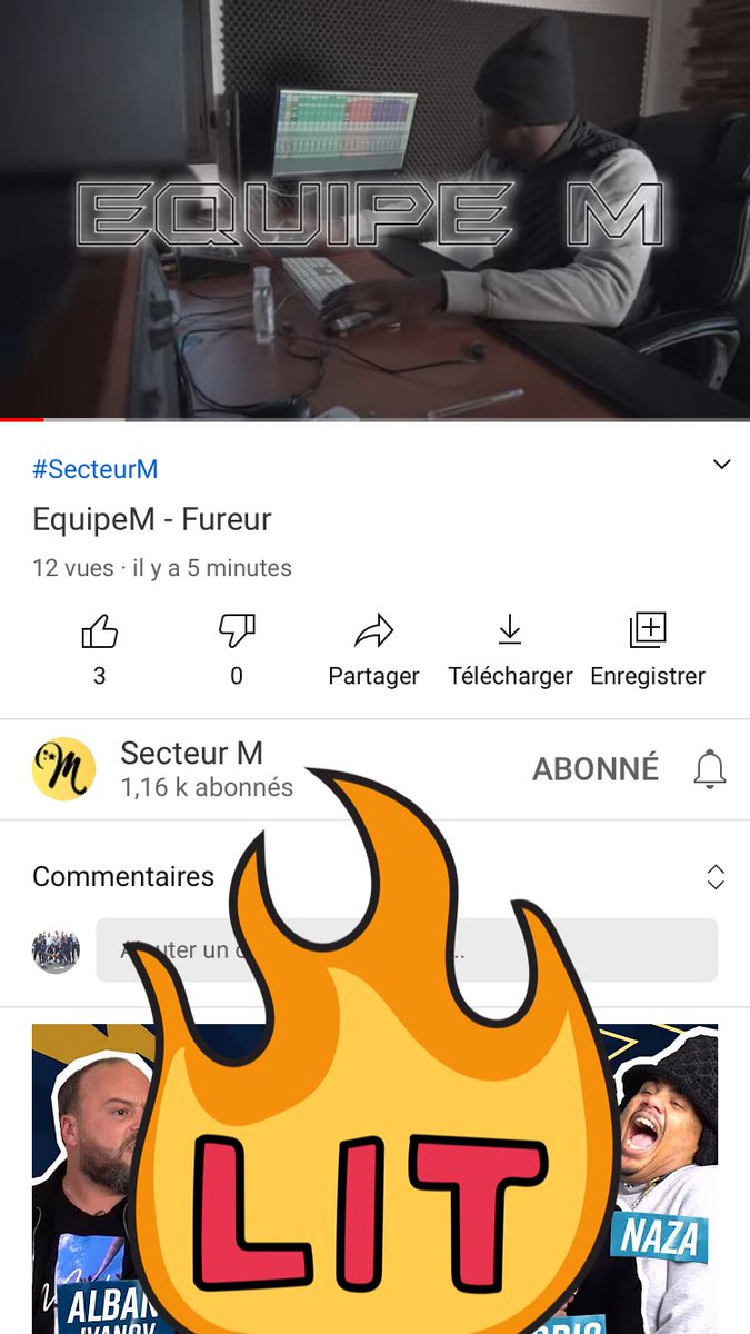EquipeM_'s tweet photo. Le titre Equipe M - Fureur totalement dispo sur la page youtube Secteur M #rap #rapfrancais #rapfr 〽️🥵🏴‍☠️ https://t.co/8FVFtRQjiT