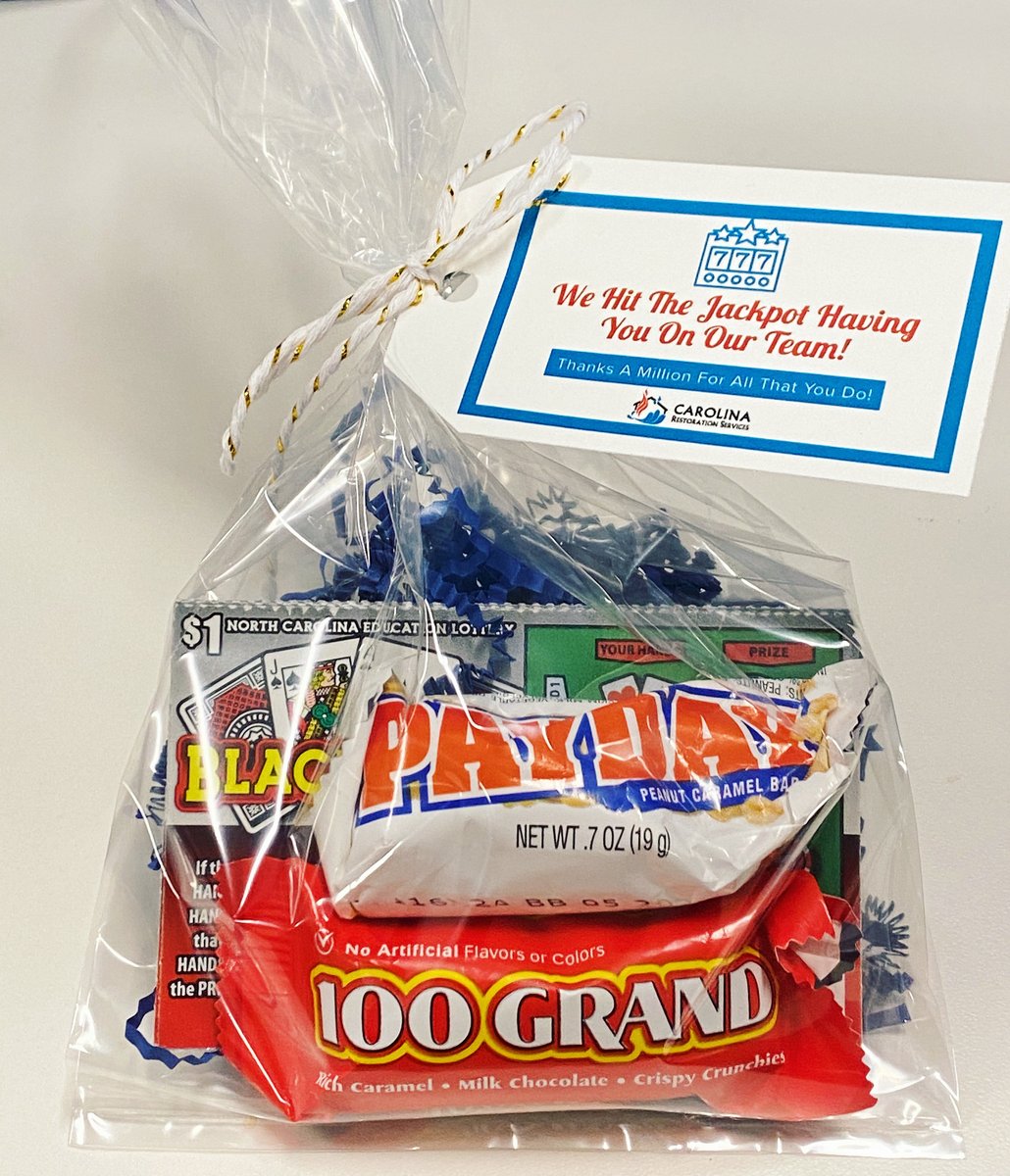 Today is National Fun At Work Day! To celebrate, we surprised our team with a bag of goodies to let them know how lucky we are to have them. Our team is truly one in a million and we are so appreciative for all of their hard work, compassion and dedication to helping others.