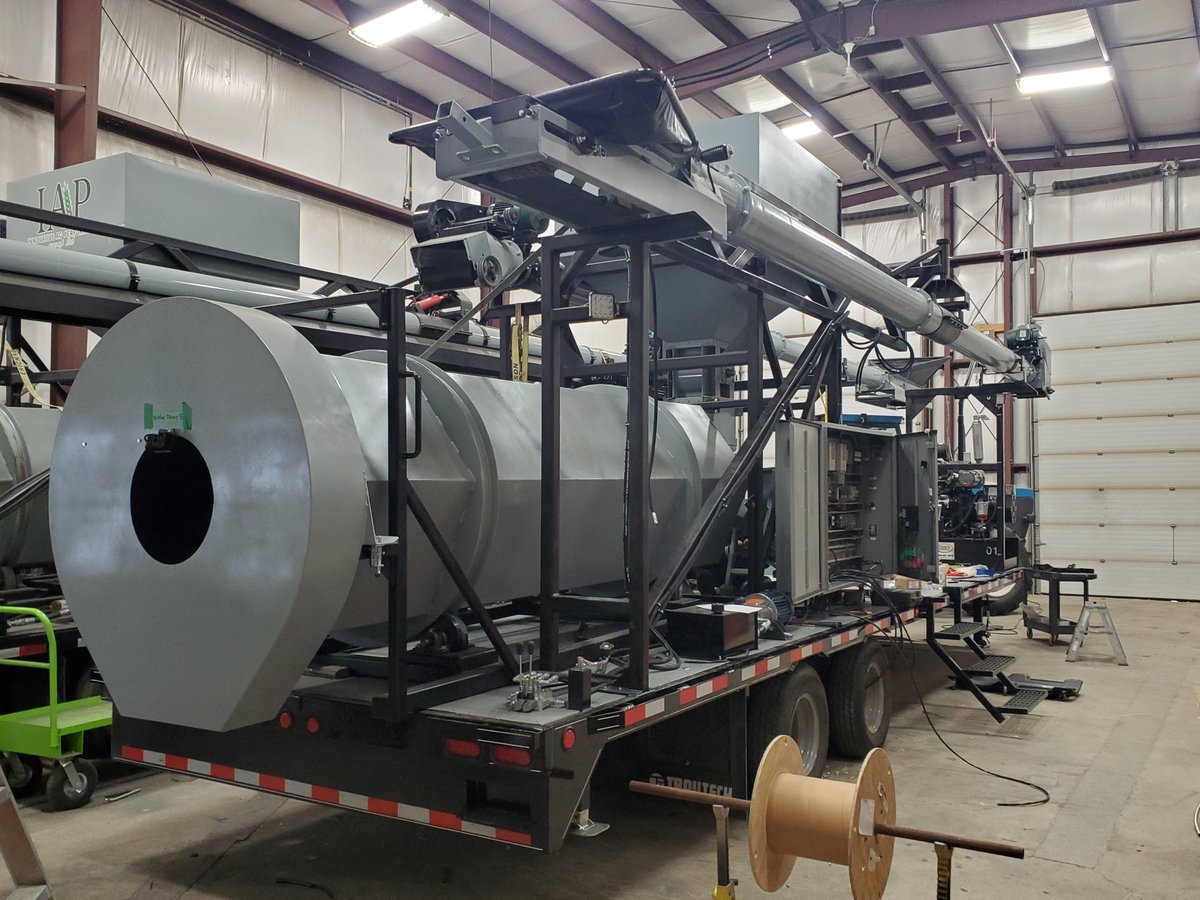 Putting the finishing touches on newest ProCoater aka. Treater Number Johnny 5. With #plant2021 just a few short months away, we are excited to have another unit available to help #Sask #Farmers  with all their #seedtreating needs.