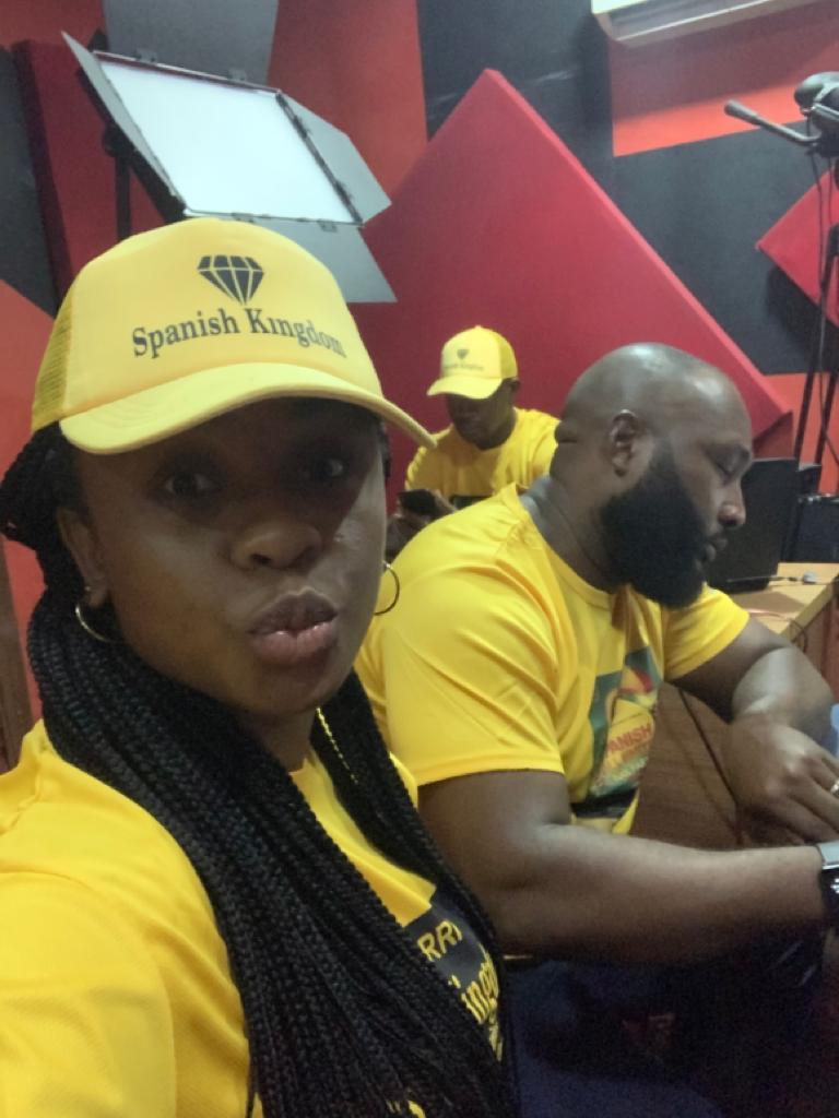 TabsMobile's tweet photo. Spanish Kingdom Crew live on air...
Spanish Kingdom Resort opening Saturday, 30th January, 2021..
#luxuryhomes #luxuryapartments #PoolParty #cubana #interiordesign #NaijaKnowledgeX #Laycon #darlingfm #EricaxTV3NewDay #NengiInGhana #NengiOfGuinness https://t.co/G3LilyMReL