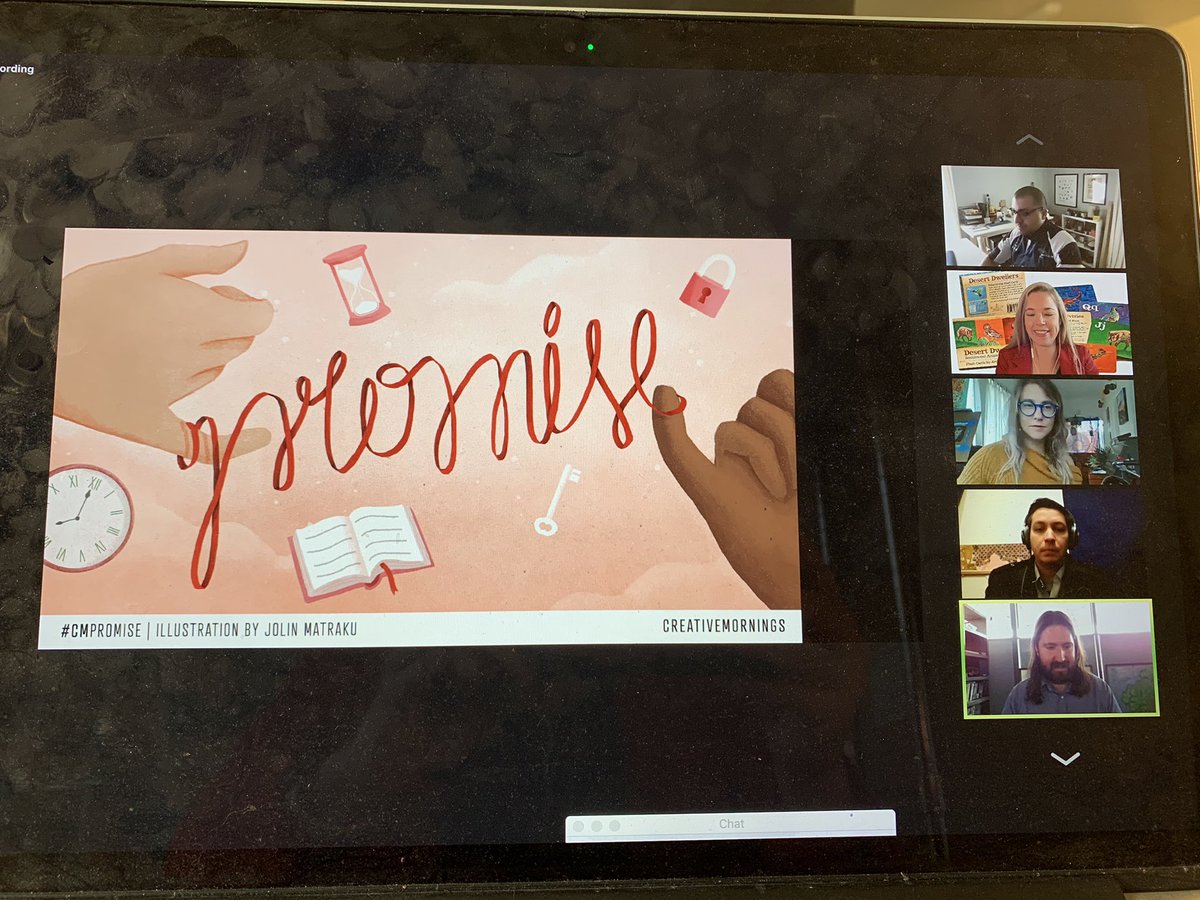 julieoriginals's tweet photo. Dynamic and educational talk about the promise of localism with @ThomasLBarr of @LocalFirstAZ this morning. What a fun way to kick off 2021 @CM_Tucson + @Phoenix_CM! #creativemornings #localfirstaz #CMpromise https://t.co/JXOVZt77zu