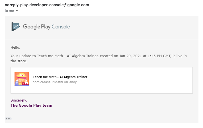 antonsilverdk's tweet photo. Thank you Google ?? 
Does this mean that I made my app LIVE on Google Play, while frantically clicking around trying to make my internal build accessible on my test device?

I now officially hate your UI even more than I hate appStore ...

#release #appdev #googleplay #gamedevs https://t.co/ufQeNN6kLM