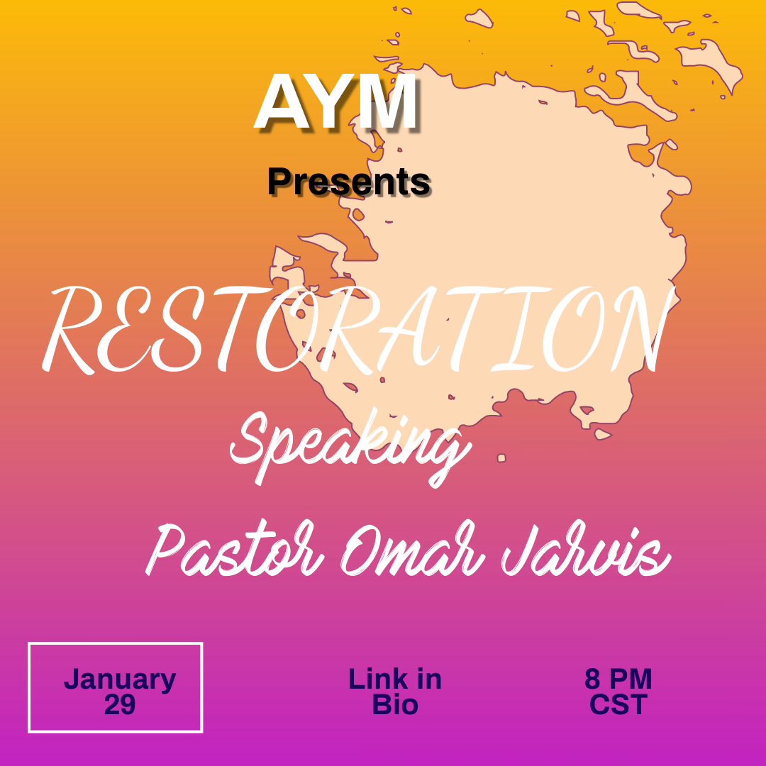 Remember to tune in to AY  tonight at 8 PM CST! Link is in our Instagram bio.