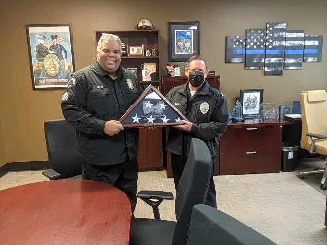 Congrats Det II Sterling Fields on your retirement.  Thank you for your leadership and commitment to making a difference, especially during your assignment as Parker Foundation OIC.  It’s been a huge honor working with you ⁦<a href="/LAPDHQ/">LAPD HQ</a>⁩ ⁦<a href="/911LAPD/">LAPD Communications Division</a>⁩ ⁦<a href="/LAPDFoundation/">WilliamParkerLAPDFoundation</a>⁩