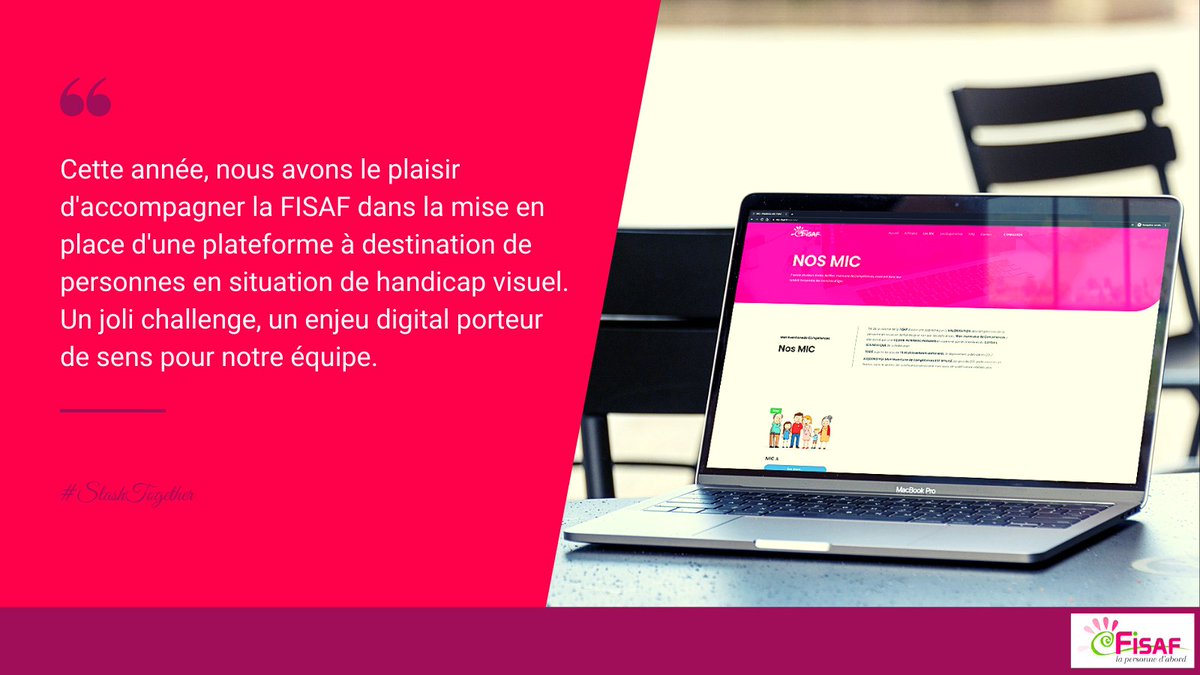 CreativeSlasher's tweet photo. 𝘿𝙤𝙣𝙣𝙚𝙧 𝙙𝙪 𝙨𝙚𝙣𝙨 𝙖𝙪 𝙙𝙞𝙜𝙞𝙩𝙖𝙡

Nous commençons l'année avec un challenge porteur de sens : une plateforme pour la @AssoFisaf qui nous a demandé d'adapter nos méthodes pour enrichir l'expérience utilisateur. 

#SlashTogether #DigitalDurable #FISAF https://t.co/jVl4FuP76T