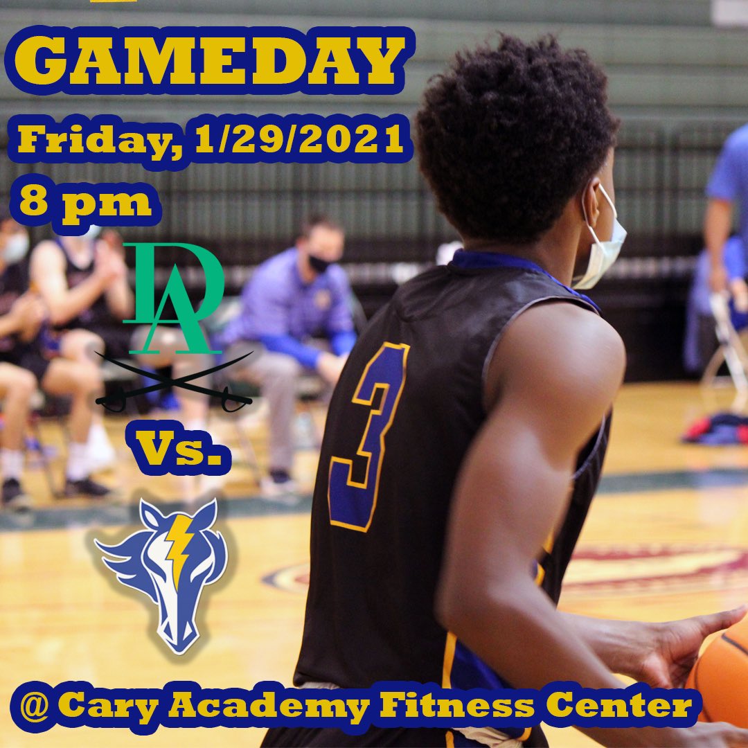 Cary Academy Basketball (@caryacademybb) on Twitter photo Round 3/3 with a certain school up the road😈
🏀- <a href="/daathletics/">Durham Academy Athletics</a>
⏰- 8 PM
📺- NFHS link in bio Round 3/3 with a certain school up the road😈
🏀- <a href="/daathletics/">Durham Academy Athletics</a>
⏰- 8 PM
📺- NFHS link in bio