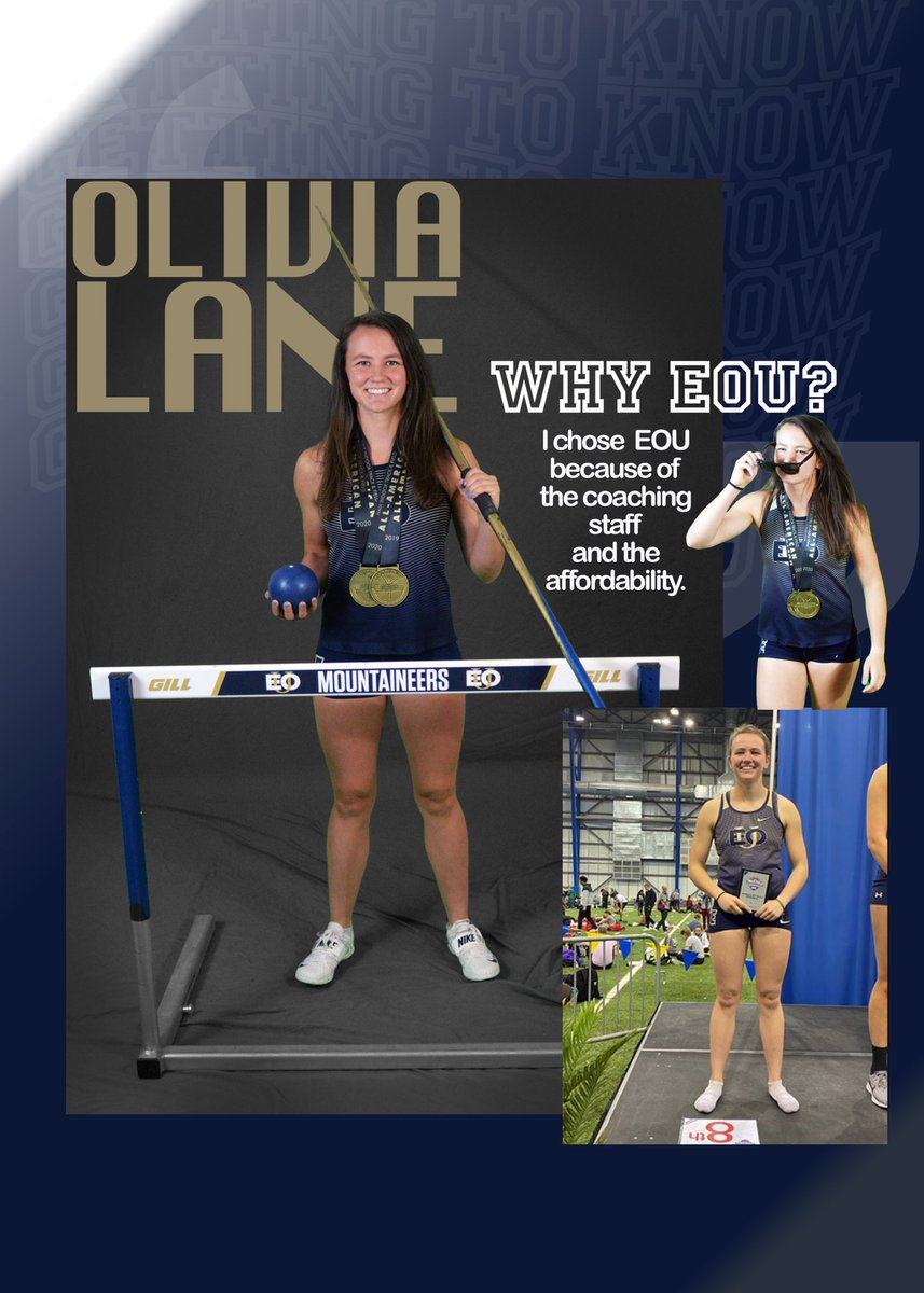 EOUAthletics's tweet image. #GettingToKnow Olivia Lane @eouxctf 🤩
