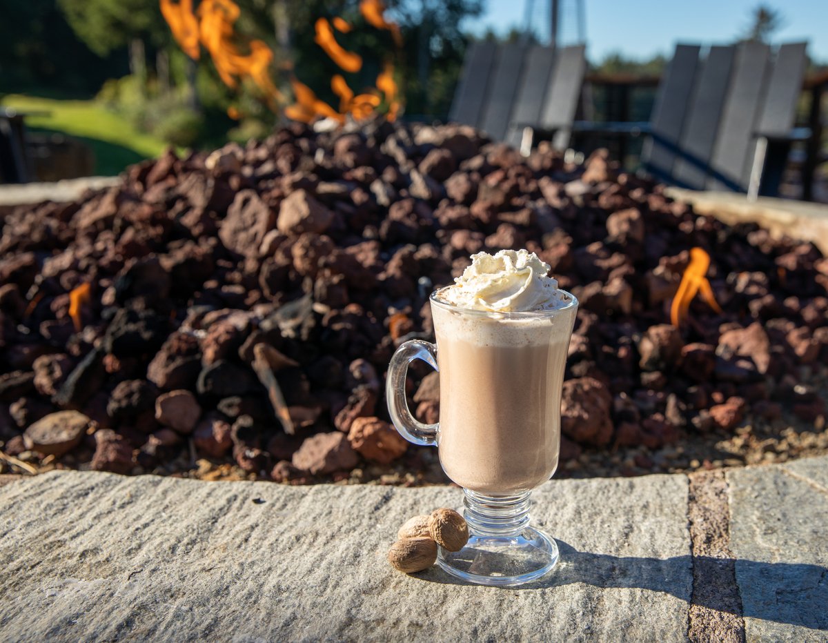 Your fireside seat with all the fixings. ☕