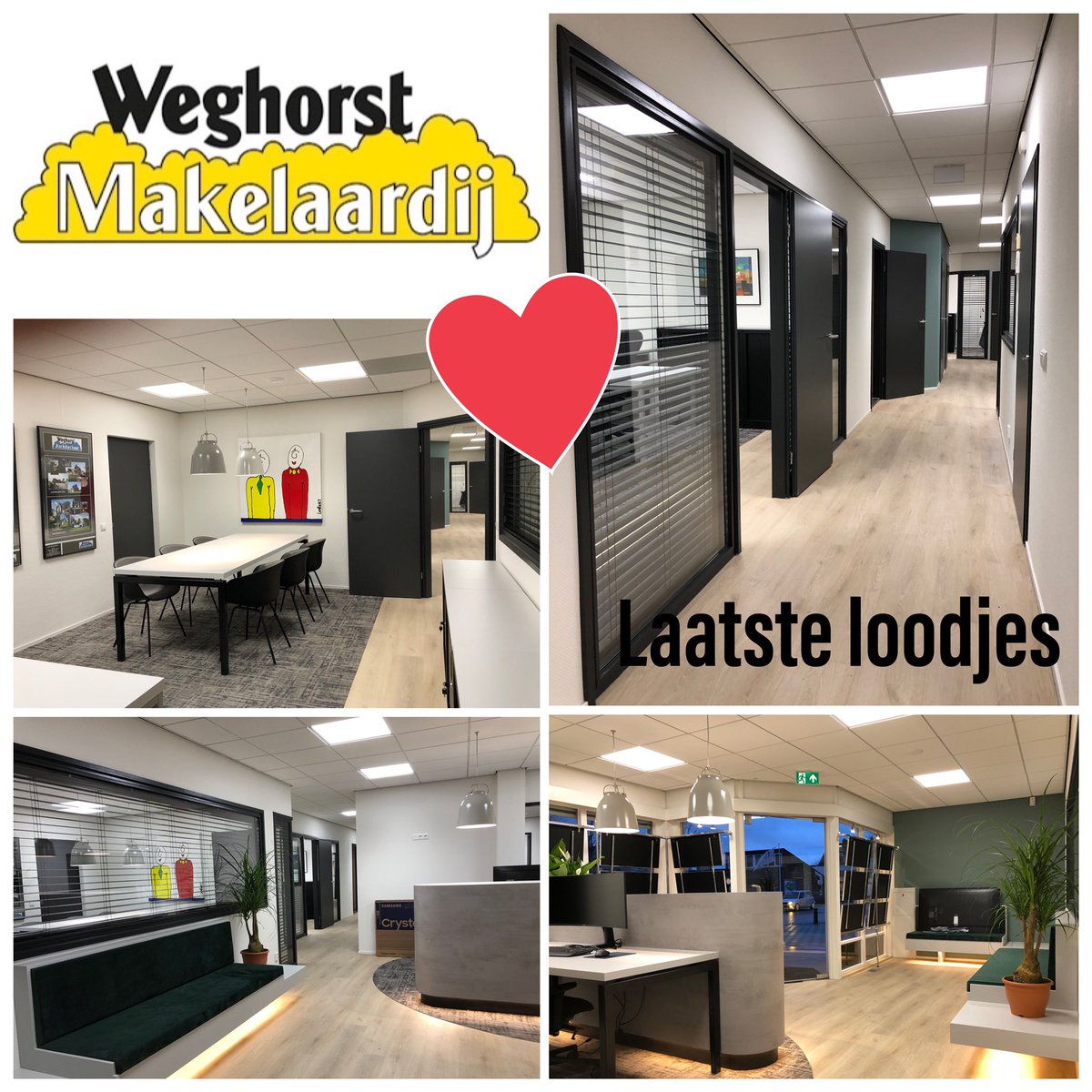 Vanaf maandag zitten we weer aan de Rijssensestraat 6 te Wierden!

Wat heeft iedereen hard gewerkt!
Trots op deze Wierdense bedrijven. 

En natuurlijk <a href="/Ditt/">Dit</a> wat van een Wierdenaar is😉. 

Morgen nog even hard doorwerken en dan... zin in maandag.