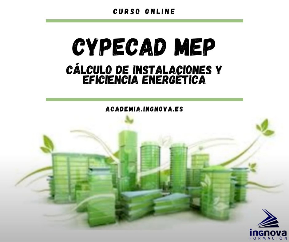 AcademiaIngnova's tweet photo. #CYPEMEP #CálculodeInstalaciones y #EficienciaEnergética es un programa para el diseño y dimensionamiento de la envolvente, la distribución y las instalaciones del edificio sobre un #modelo3D integrado con los distintos elementos del edificio. https://t.co/cXUjKY3xTA