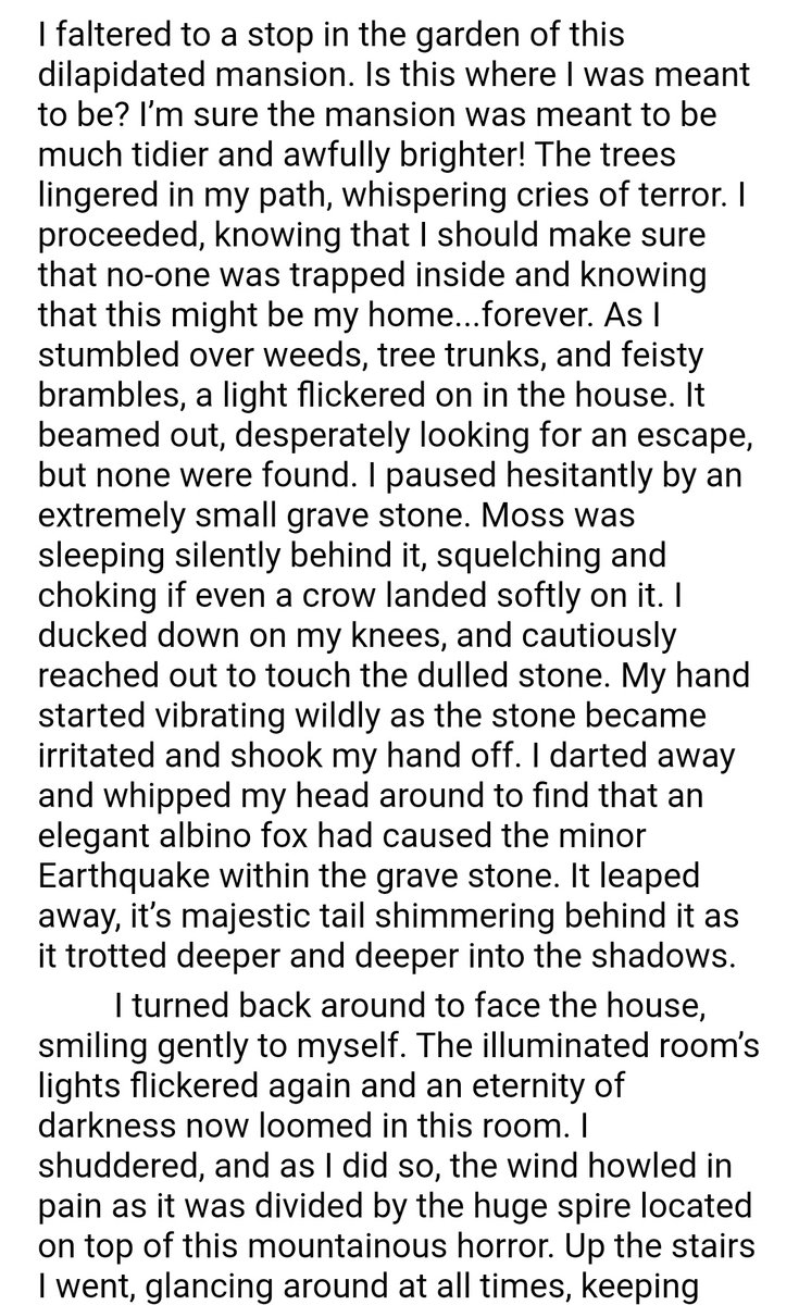 haunted house description