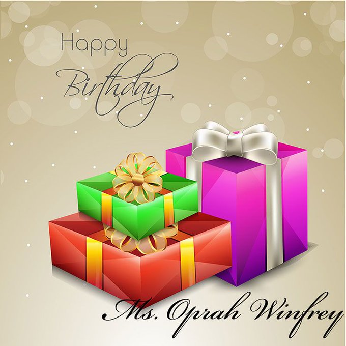 Happy Birthday - Oprah Winfrey 