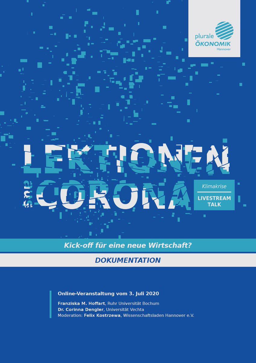 Plurale Ökonomik H (@plural_hannover) on Twitter photo Lektionen aus #Corona
Das Gespräch mit <a href="/corinna_viajera/">Corinna Dengler (find me at @corinna-viajera.bsky)</a> und Franziska M. Hoffart zur #Klimakrise ist nun als Magazin-Beitrag veröffentlicht. Aktueller denn je 🤓👉 plural-hannover.de/wp-content/upl…
#economists4future #changeEconomics Lektionen aus #Corona
Das Gespräch mit <a href="/corinna_viajera/">Corinna Dengler (find me at @corinna-viajera.bsky)</a> und Franziska M. Hoffart zur #Klimakrise ist nun als Magazin-Beitrag veröffentlicht. Aktueller denn je 🤓👉 plural-hannover.de/wp-content/upl…
#economists4future #changeEconomics
