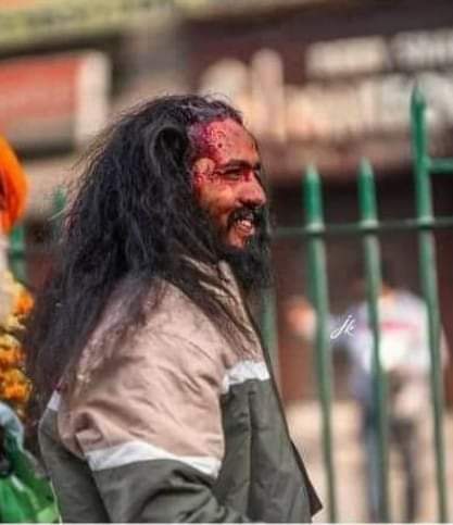 Pain is not always in tears; sometimes its present in smile..
#BJPGoonsAttackingFarmers