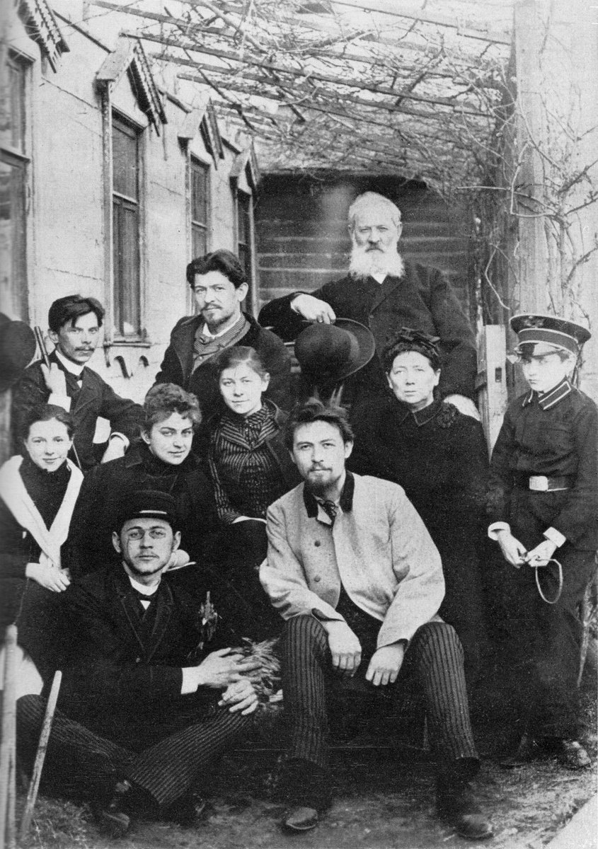 "Any idiot can face a crisis - it's day to day living that wears you out."      ~ Anton ChekhovChekhov's family and friends in 1890