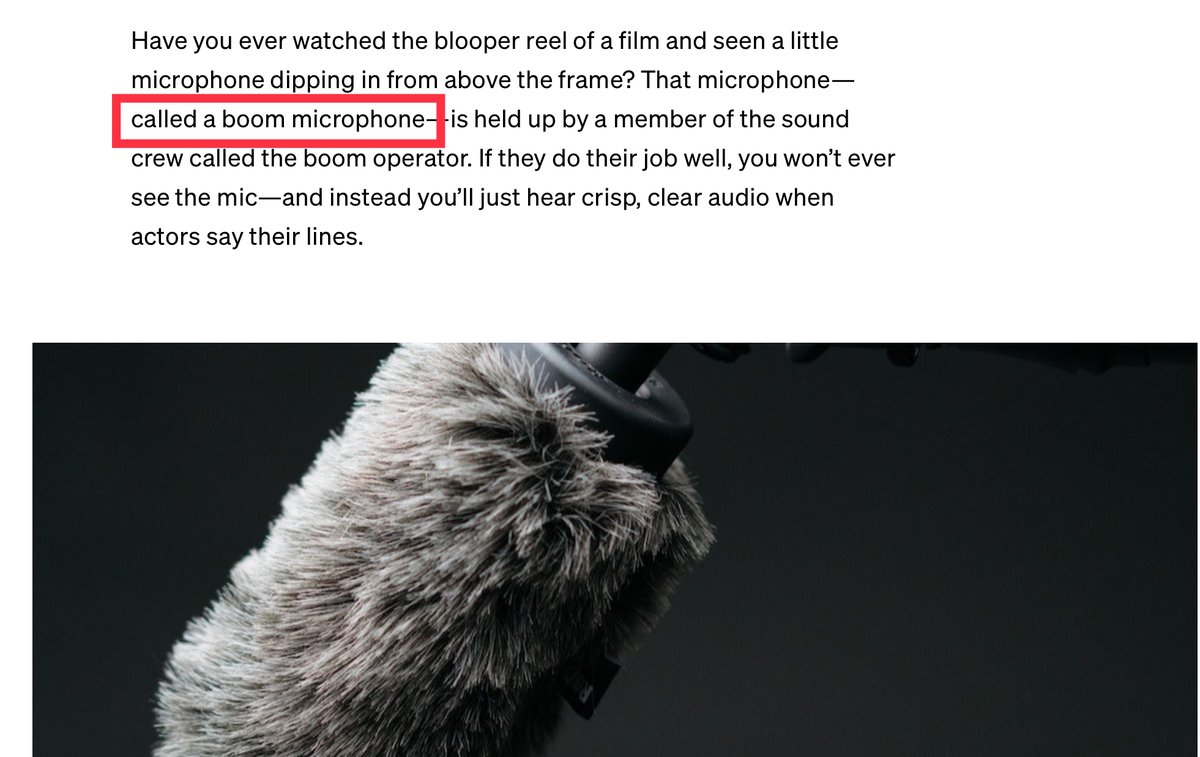 We literally see booms everyday when we listen to them speak.