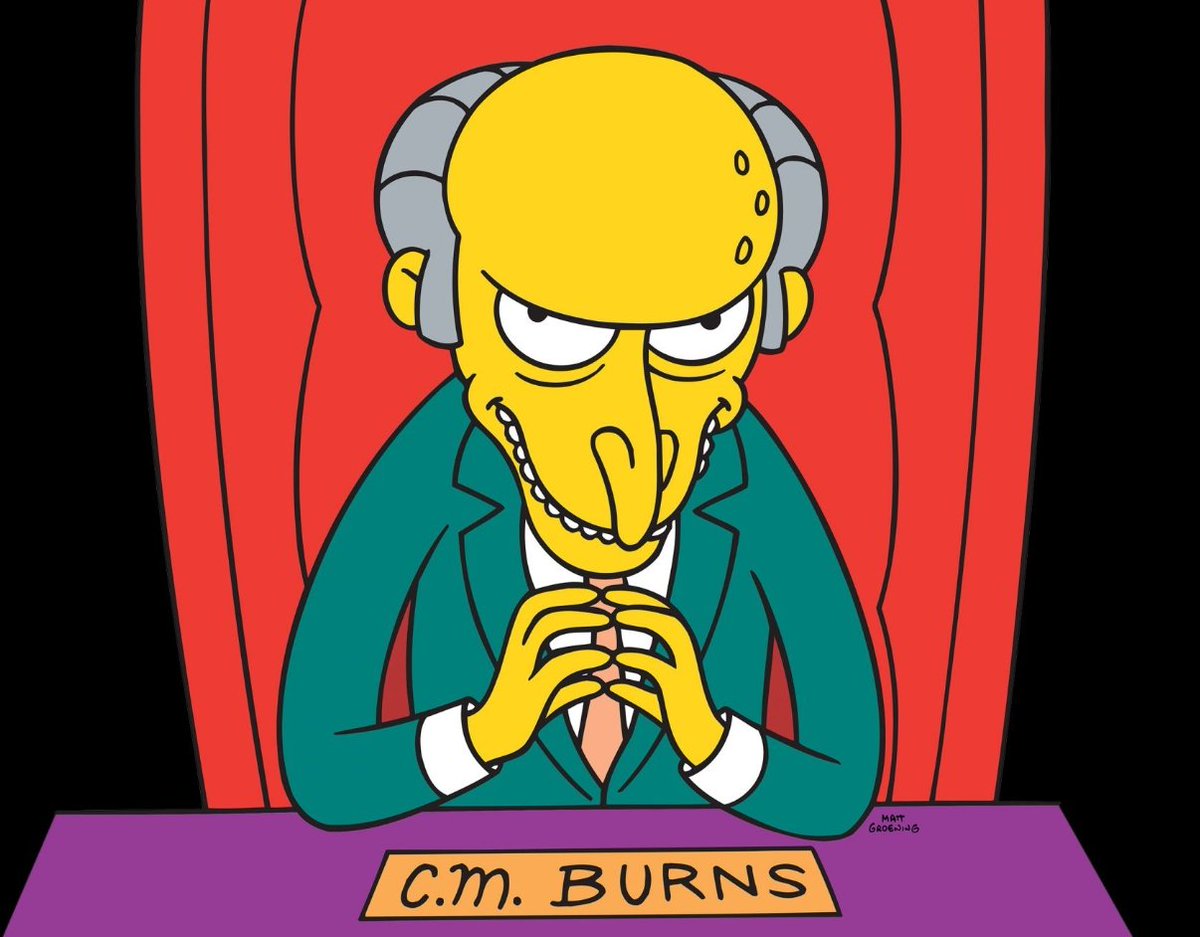 [A thread] of Simpsons characters as Football managers.