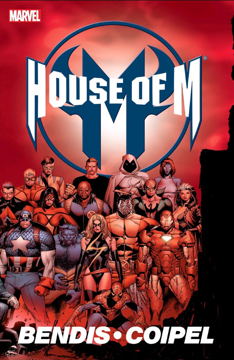 In excitement for #WandaVision, we read House of M by @BRIANMBENDIS, #olivercoipel, and Frank D'armata.

Scarlet Witch alters reality so that mutants are dominant and homo sapiens are the content. But it seems too good to be true for the mutants. Truly a great marvel event!!