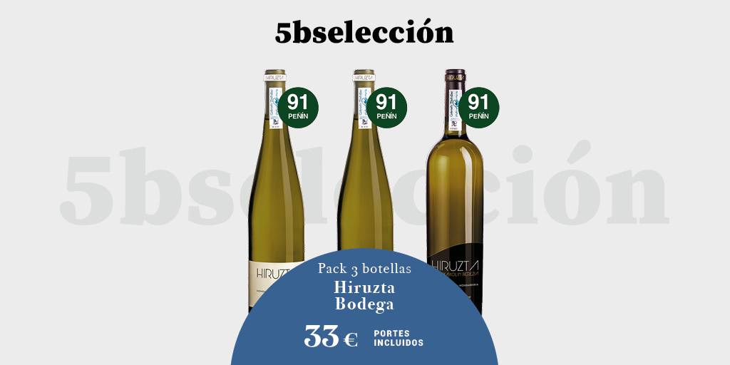 5bseleccion's tweet photo. Los txakolis son unos vinos afrutados, de graduación alcohólica moderada y con una buena acidez, elaborados principalmente en el País Vasco. @hiruztatxakolin ha recuperado esta tradición centenaria en Hondarribia.
Puedes adquirir el pack en:
https://t.co/RJpL9dbKPQ https://t.co/cKiFhEYW2D