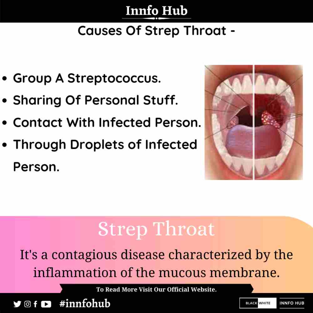 Innfohub's tweet photo. Causes of Strep Throat.

Click Here For More Information!👇
https://t.co/YTAyEFY5z7

#health #coronavirus #fridaymorning
#dogecoin #healthcare #healthcare #DiseasesAndConditions #ThroatThursday #helathyliving #HealthTips https://t.co/wPj1fZrctQ