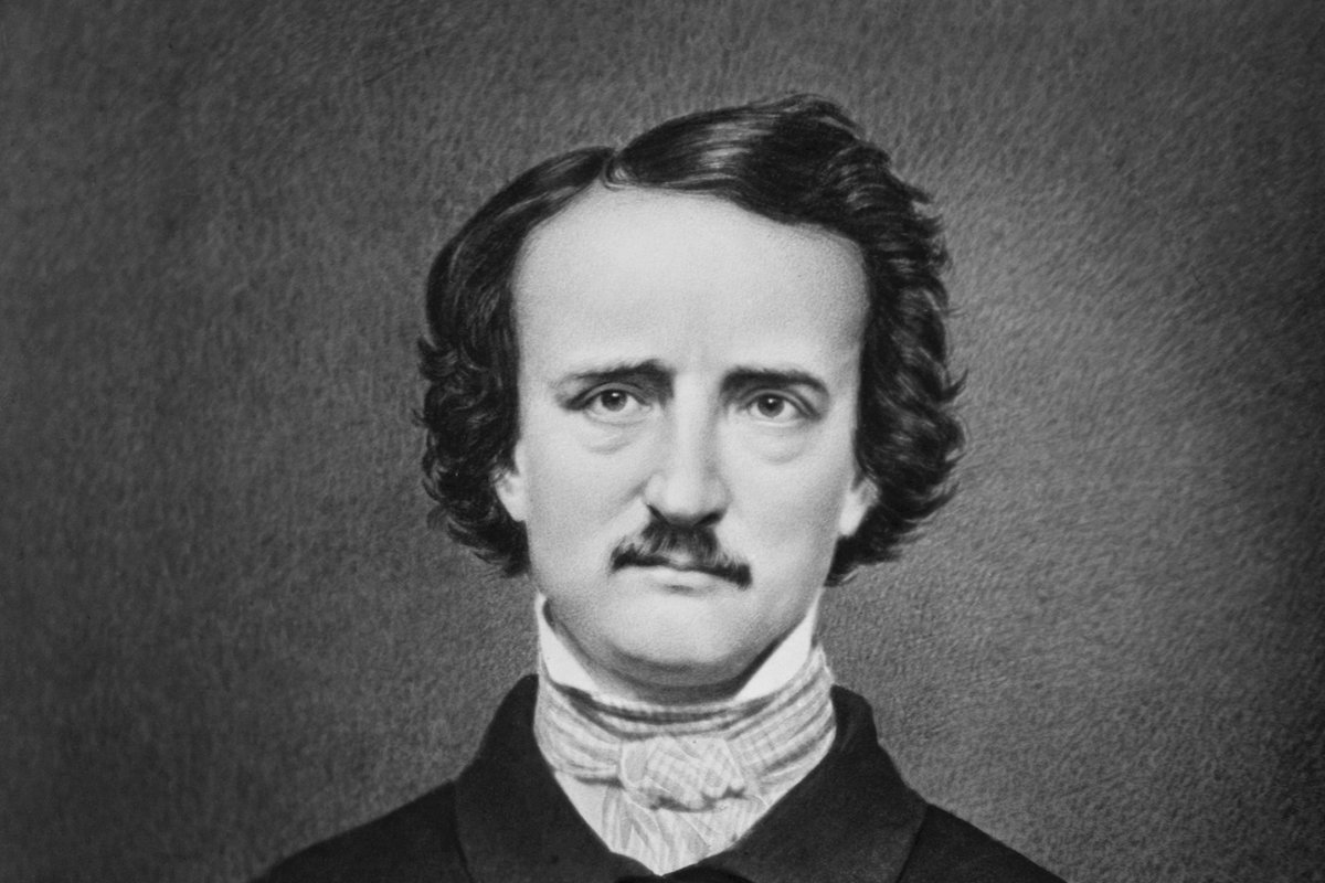 SMPublicLibrary's tweet photo. #firstsfriday

On this day in 1845, Edgar Allan Poe's "The Raven" is first published.  Quoth the Raven “Nevermore.”
#theraven #edgarallanpoe

Listen to "The Raven" on Hoopla with your library card:
https://t.co/BszMnHebAq https://t.co/Qf1wVyIbxr