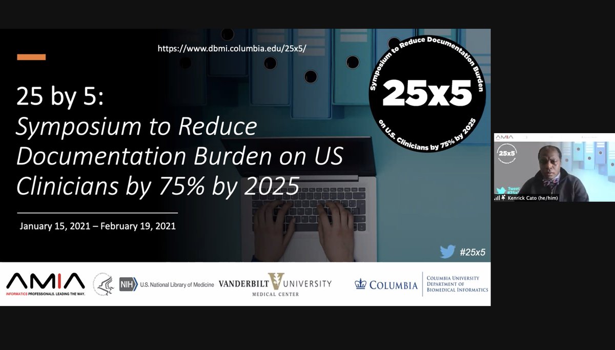 Session 3 of the #25x5 Symposium is about to begin! Check out the great agenda today. All recordings of today’s session will be posted next week: dbmi.columbia.edu/25x5/